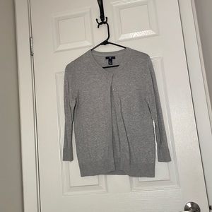 Grey cardigan